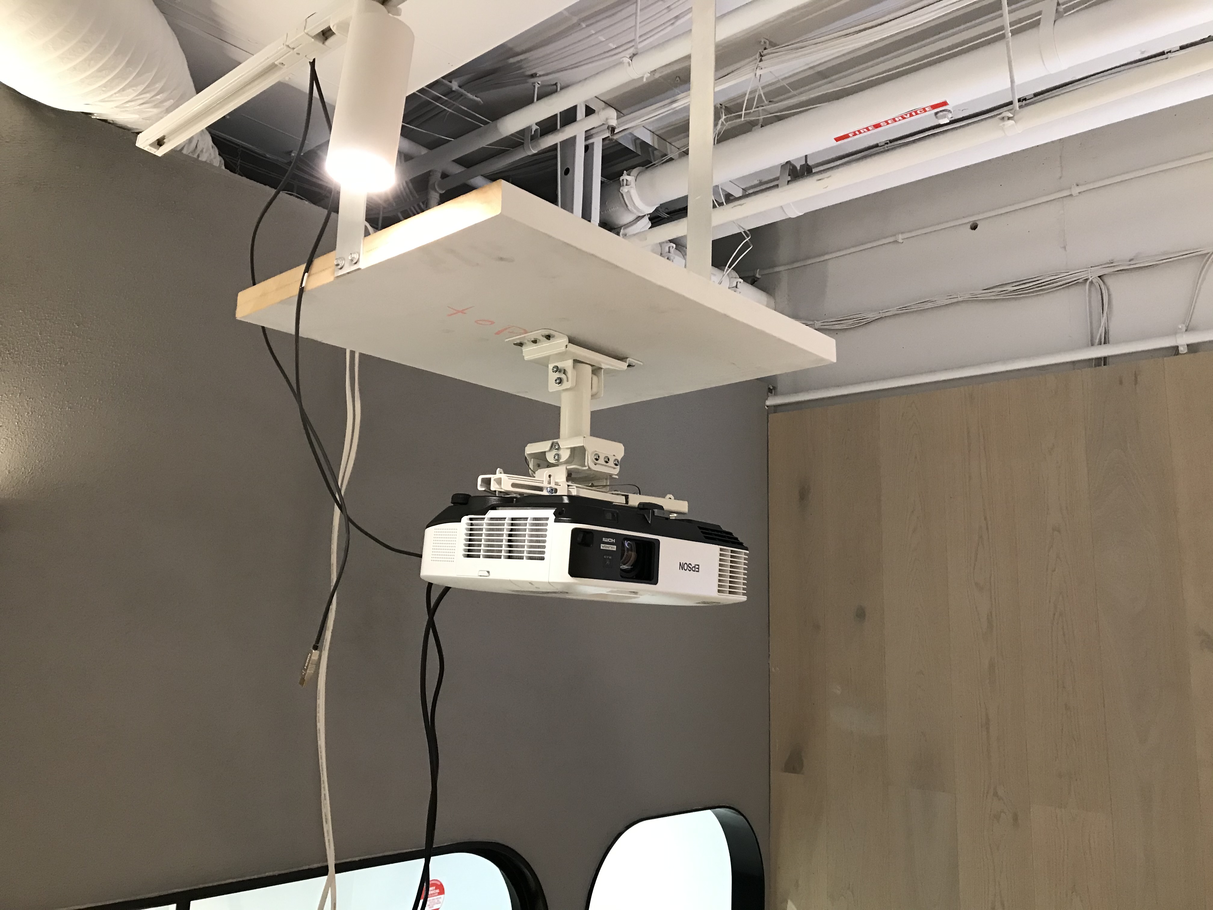 Ceiling Mounted Epson Projector