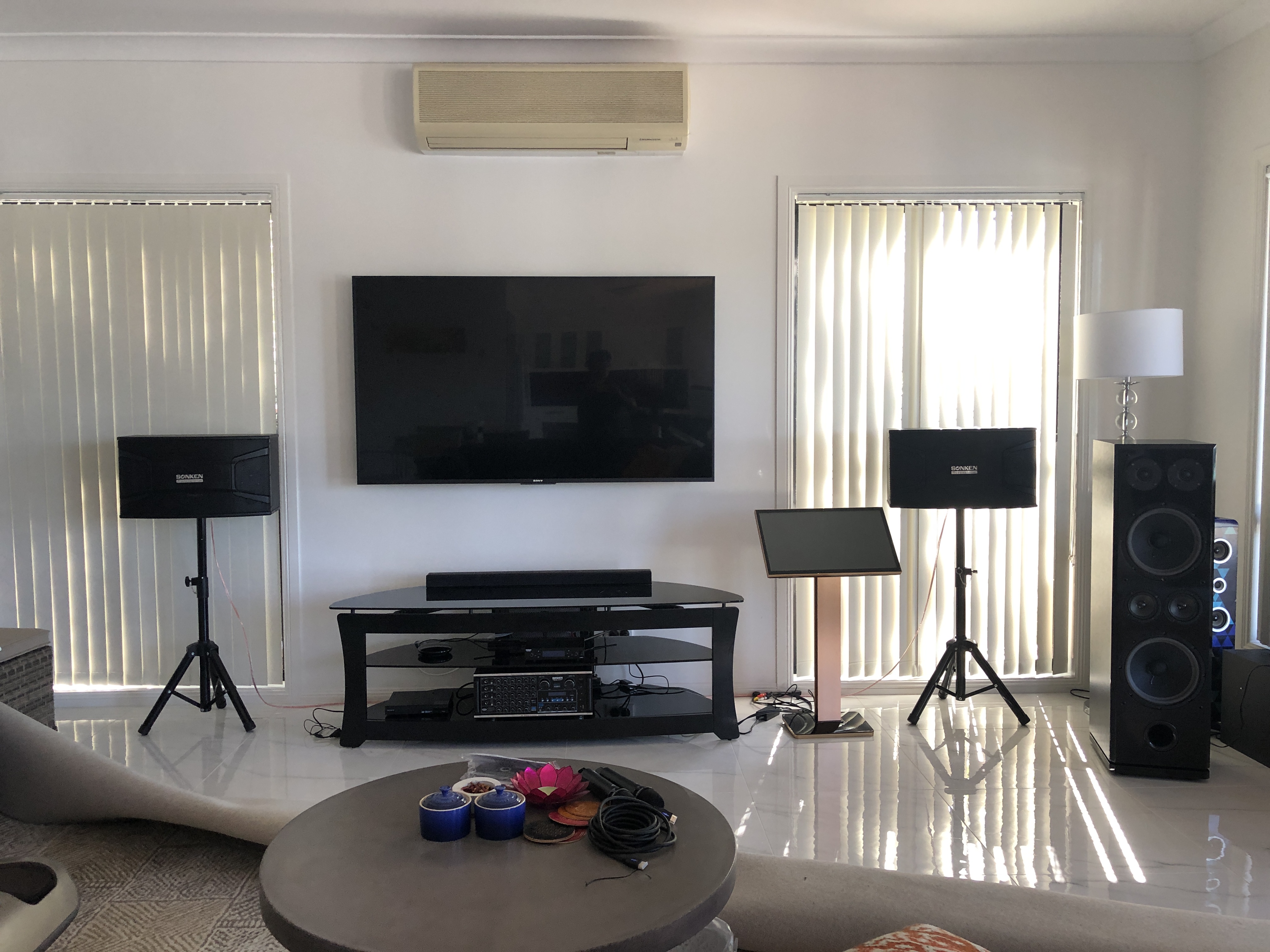 Karaoke System Installation